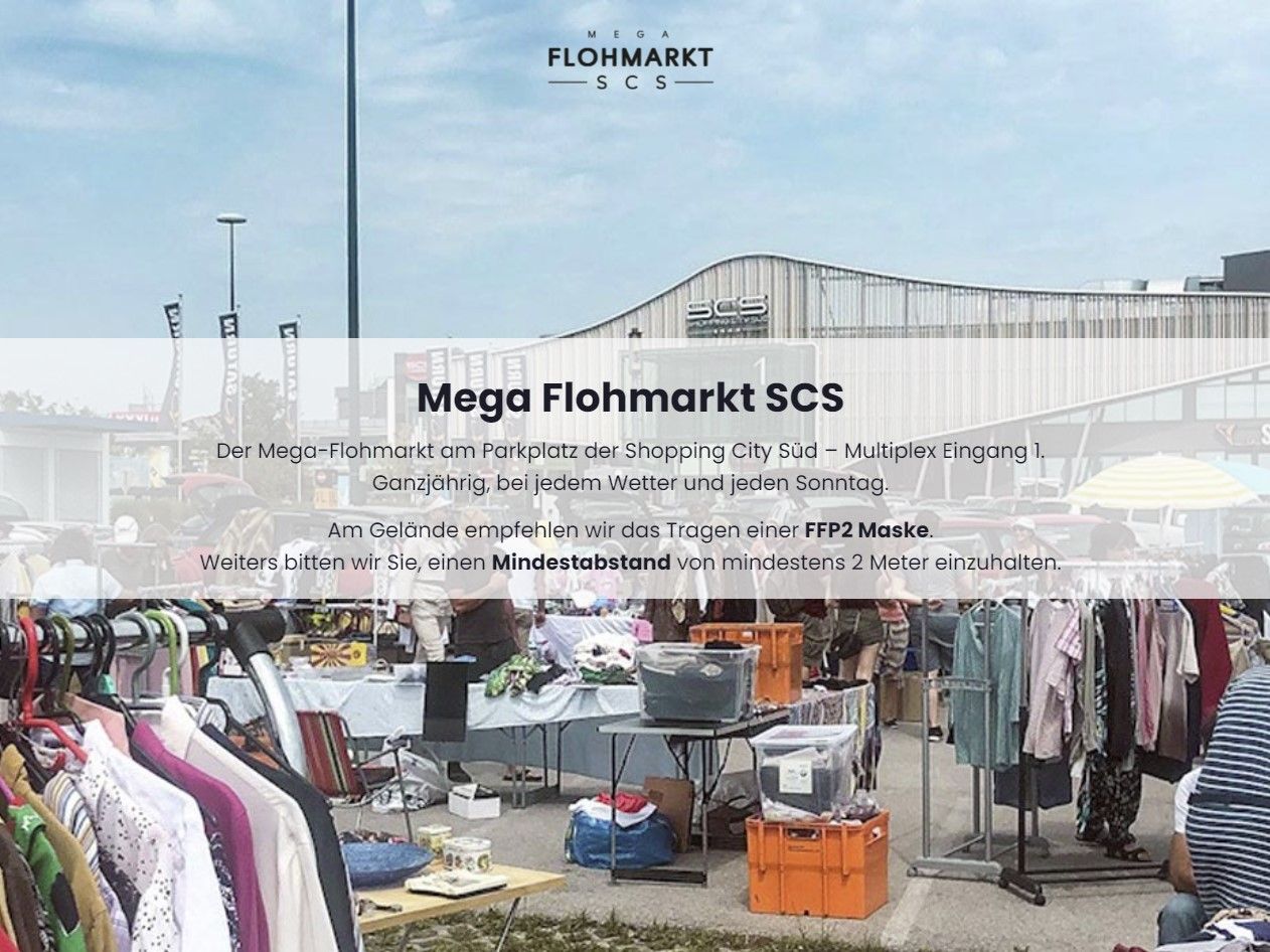 Mega Flohmarkt SCS