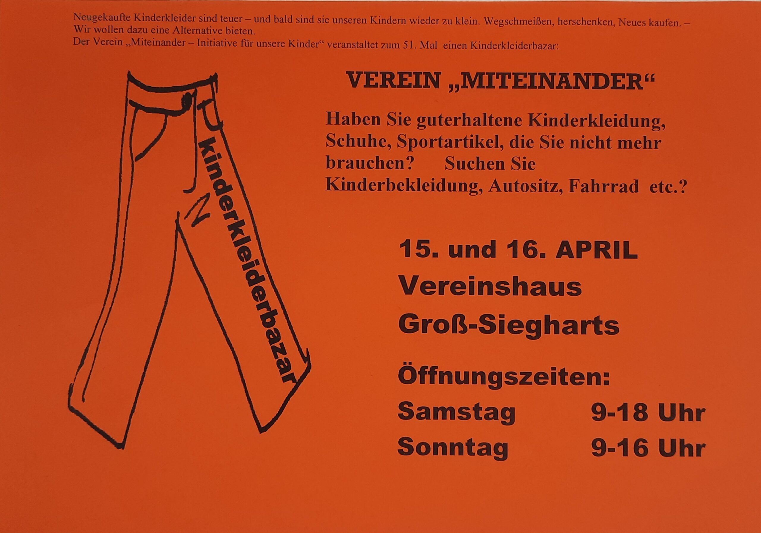 Kinderkleiderbazar