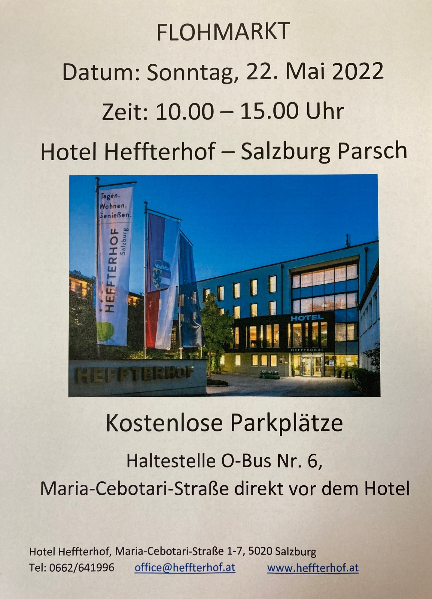 Flohmarkt im Heffterhof