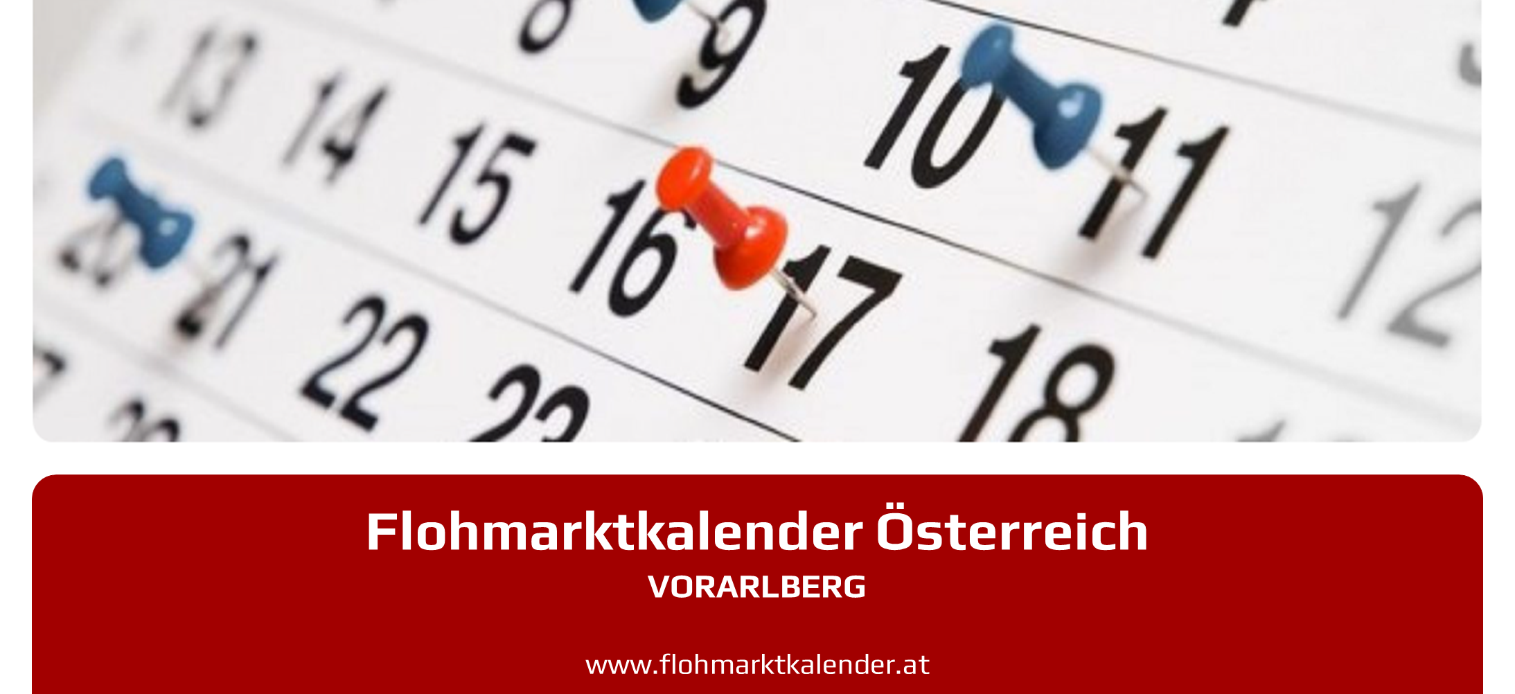 Flohmarktkalender Vorarlberg