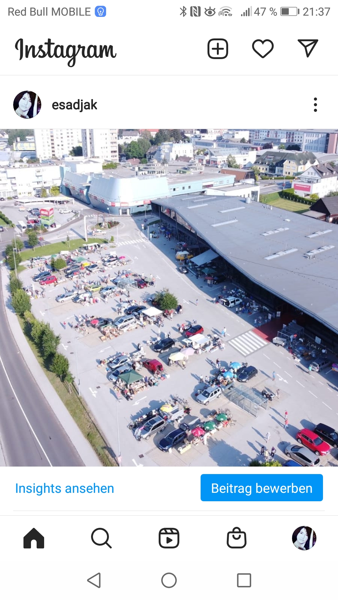 Eurospar Parkplatz Liezen