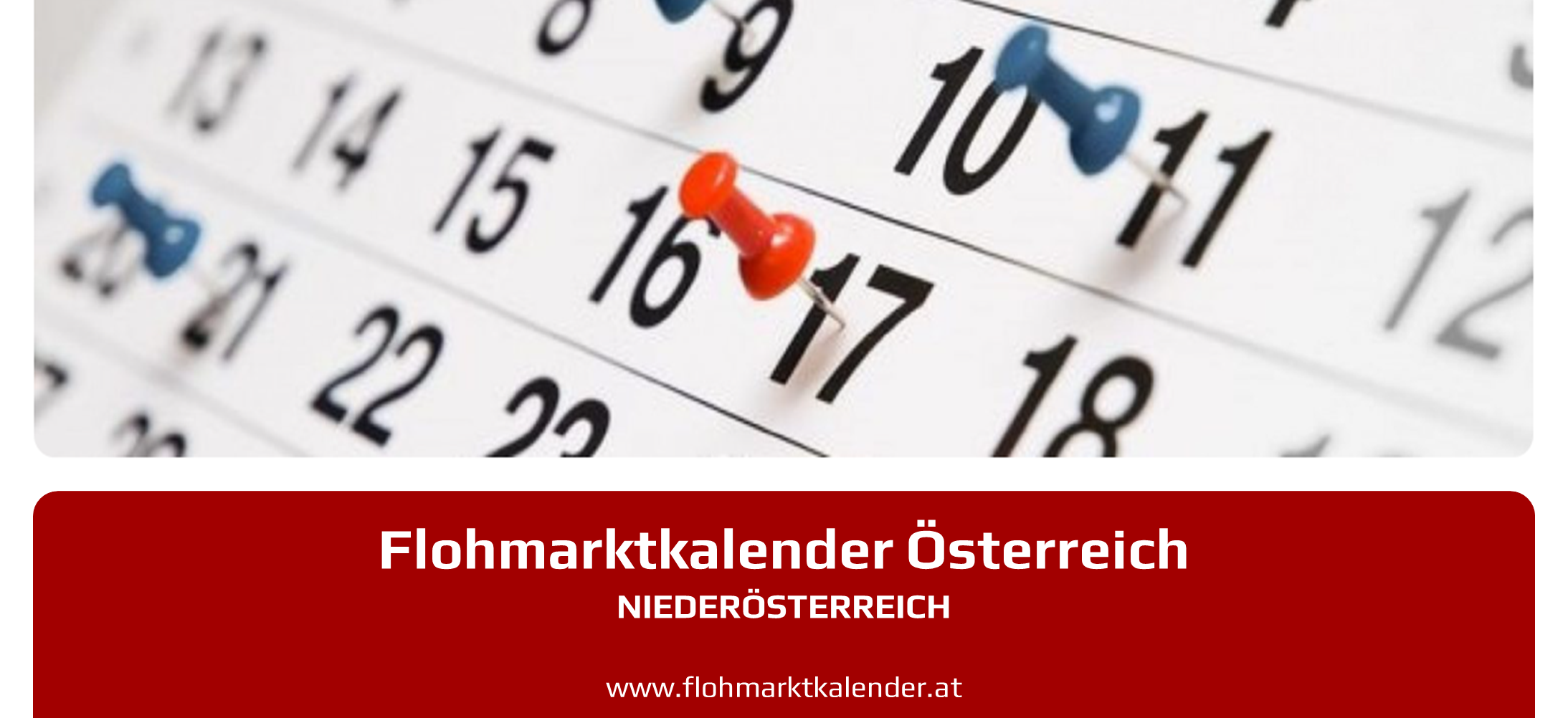 Flohmarktkalender Niederoesterreich 1