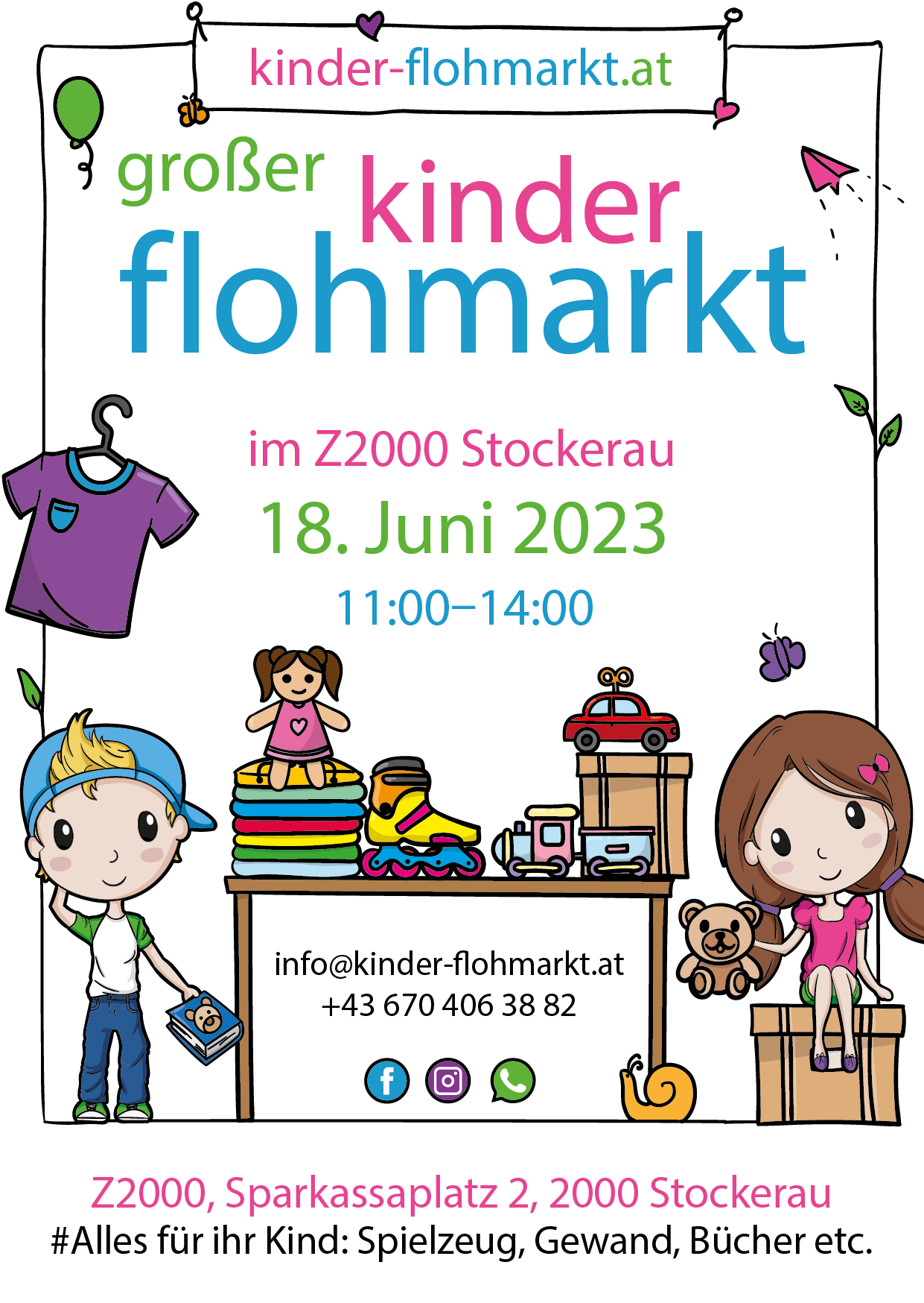 GROßER Kinderflohmarkt im Z2000