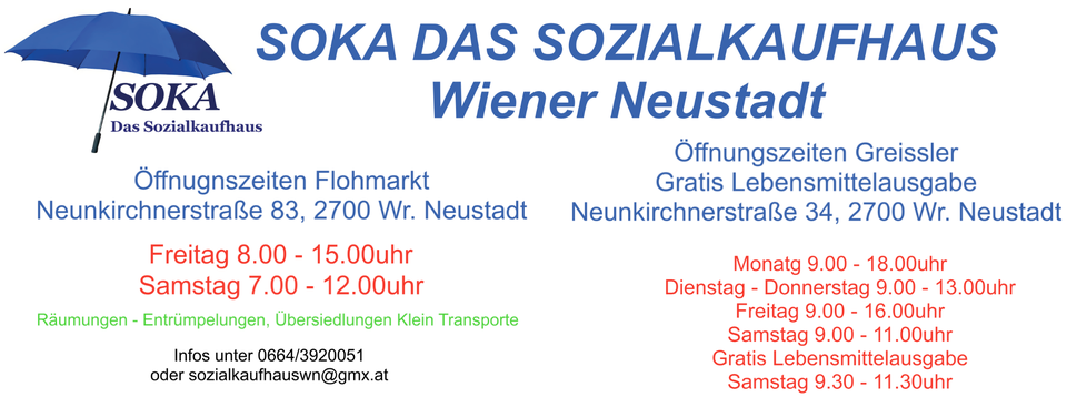 Sozialkaufhaus Wiener Neustadt - SOKA