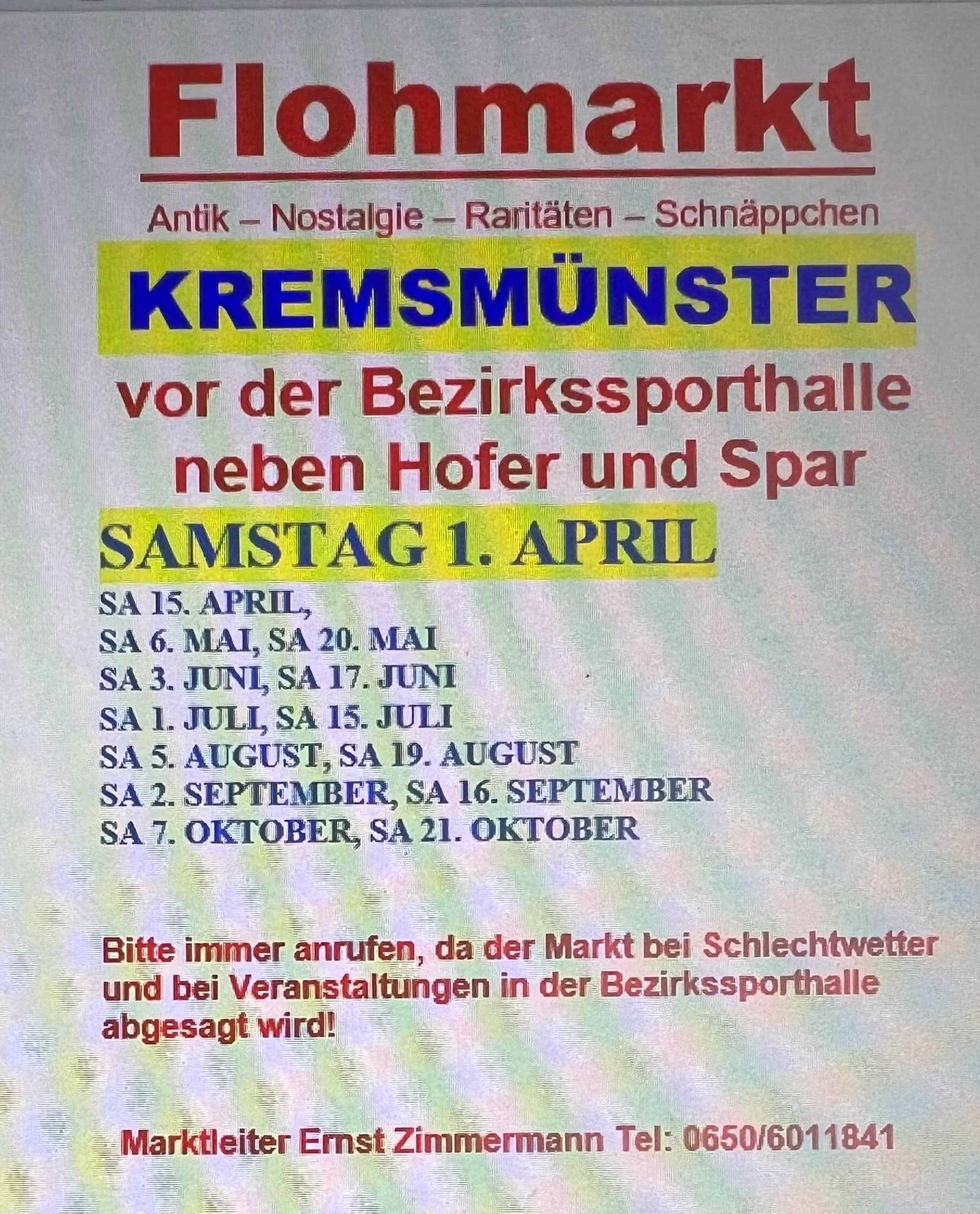 Floh-, Antik- & Raritätenmarkt - Kremsmünster