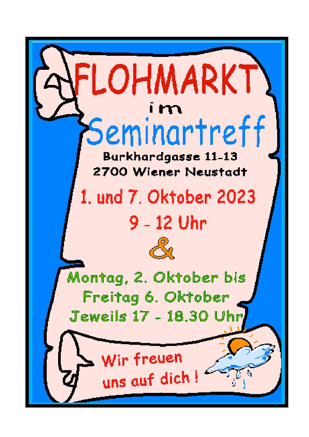 Flohmarkt im Seminartreff