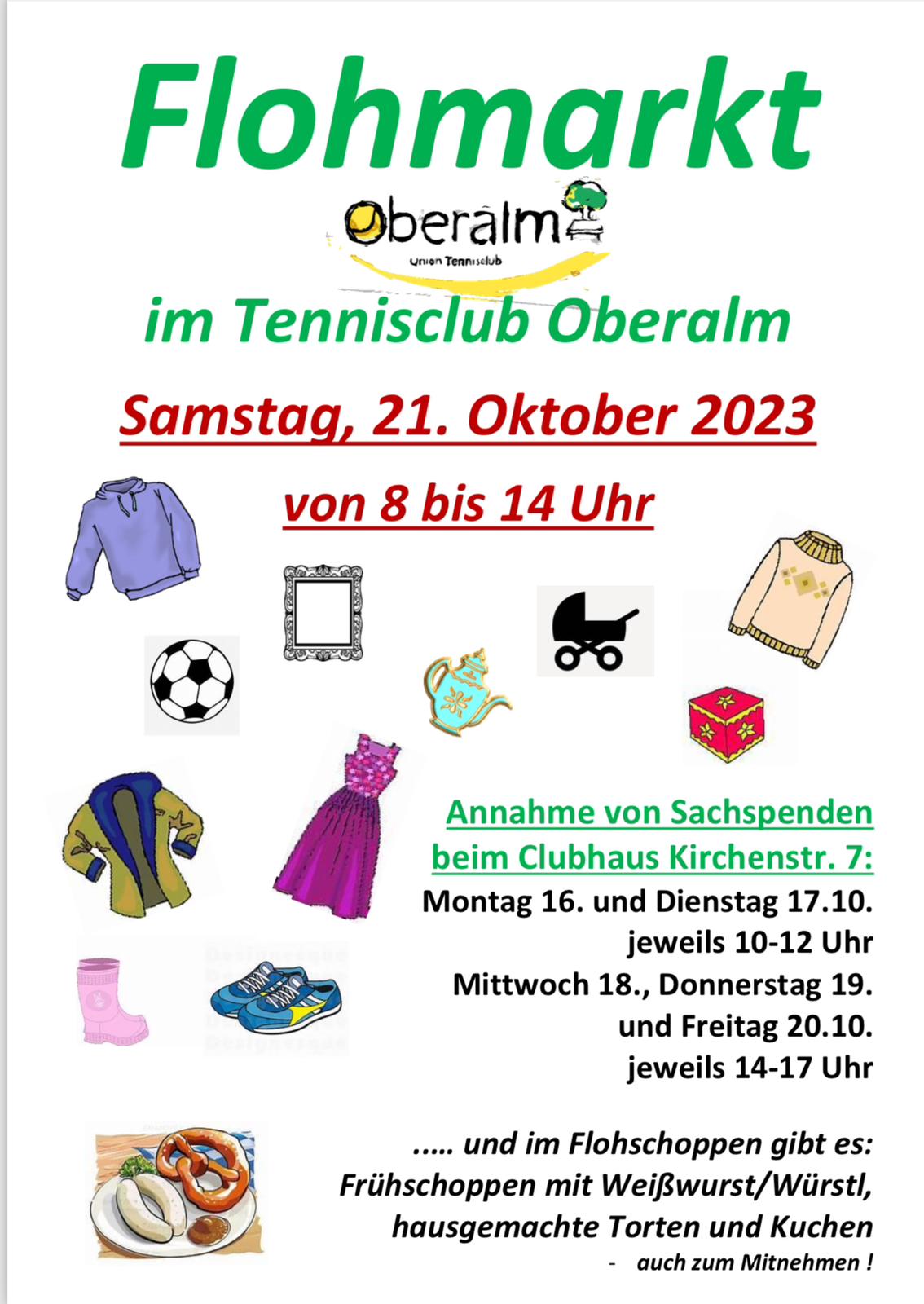 Flohmarkt im Tennisclub Oberalm