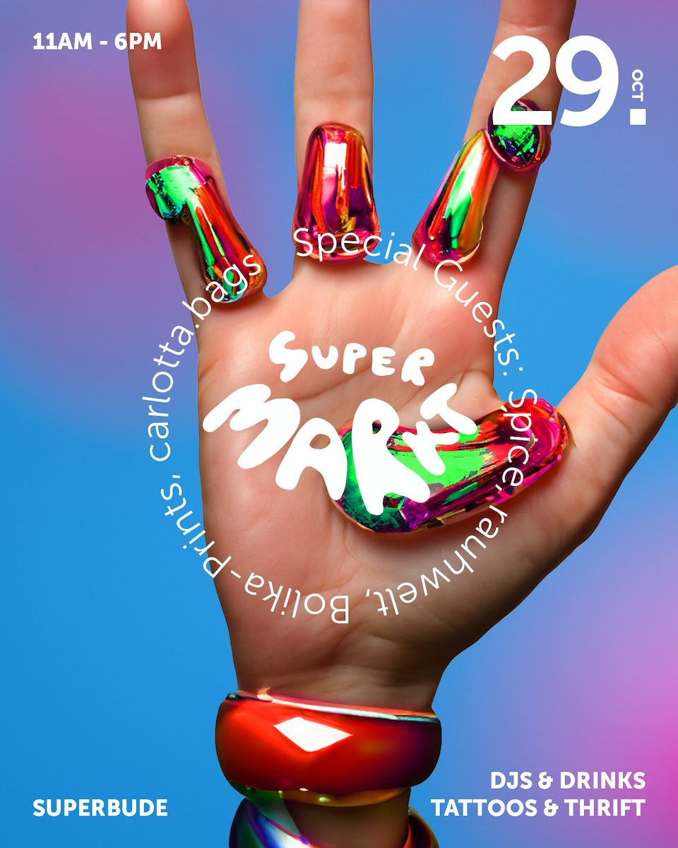 SUPERMARKT in der SUPERBUDE
