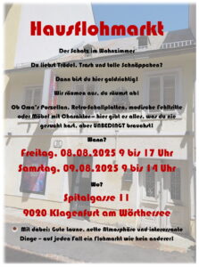 hausflohmarkt 0825