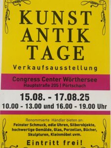 Flyer Kunst Antik 2025