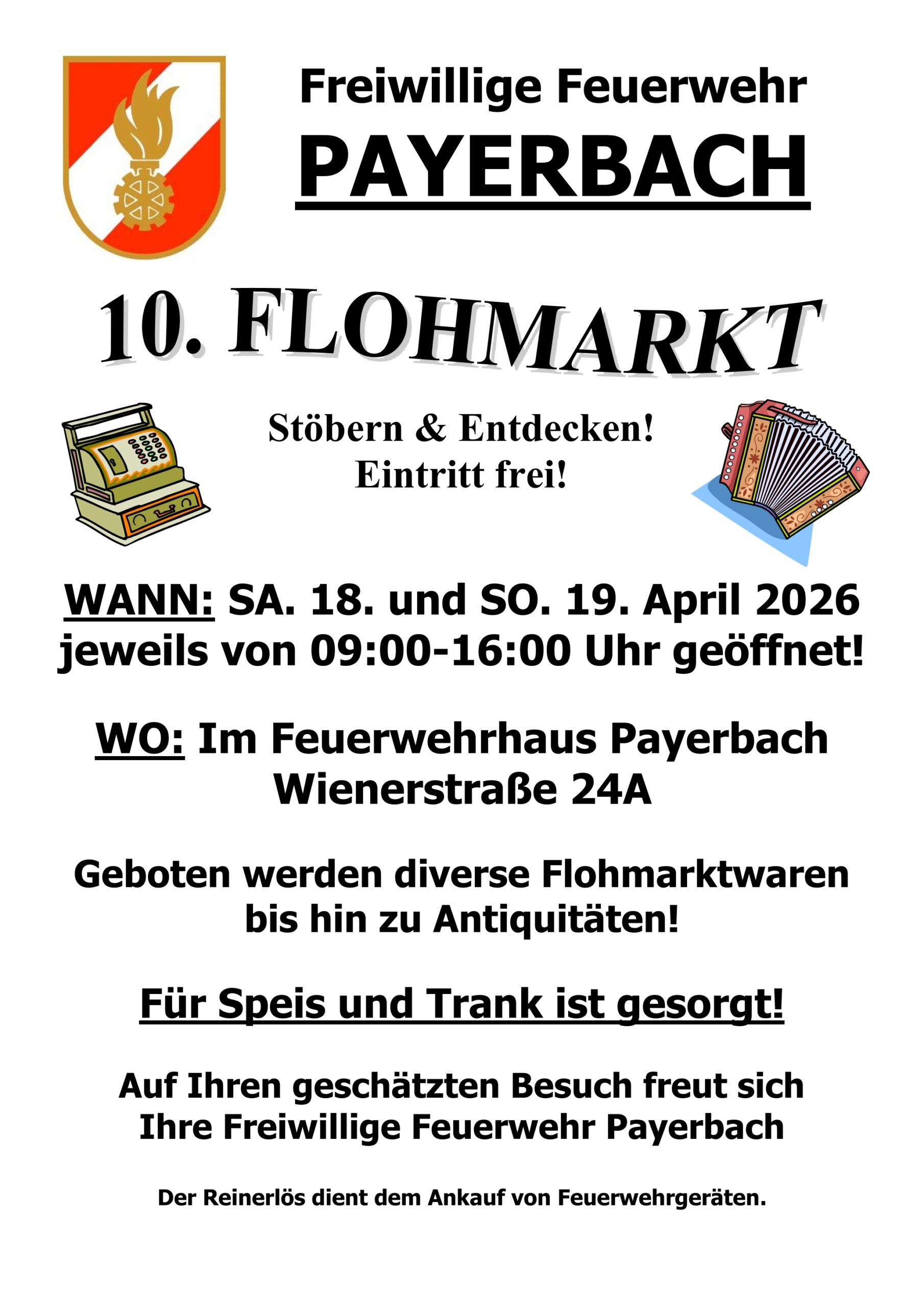 10. Flohmarkt der FF Payerbach
