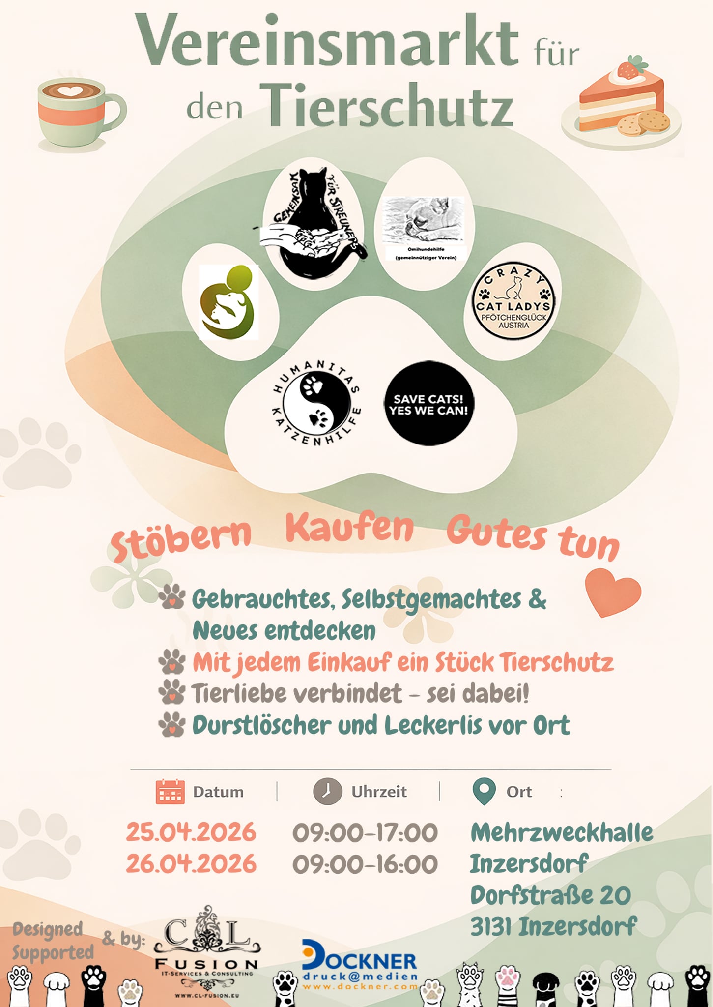 Vereinsmarkt für den Tierschutz